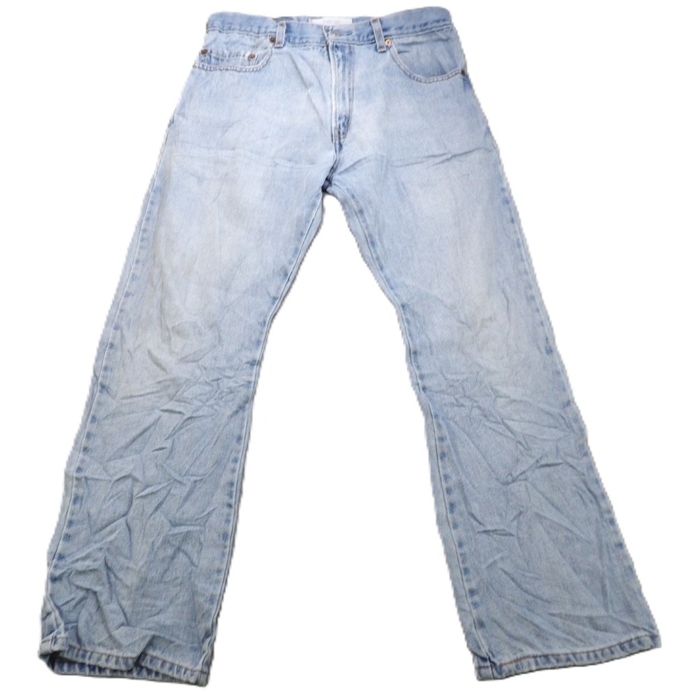 VTG Levi's 517 Jeans Men W33xL30 Blue Denim 90s Boot Cut Cotton Regular Fit Logo